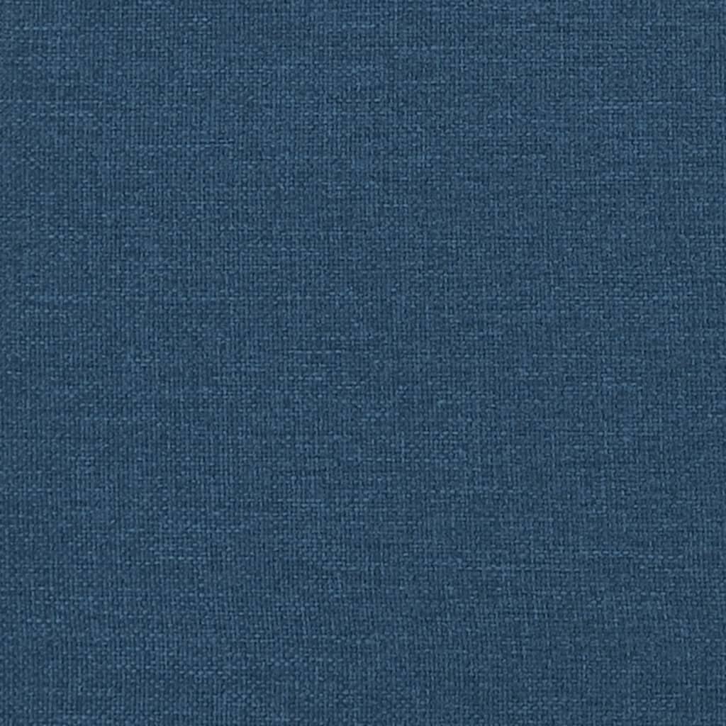 vidaXL Sofos komplektas, 2 dalių, mėlynos spalvos, audinys