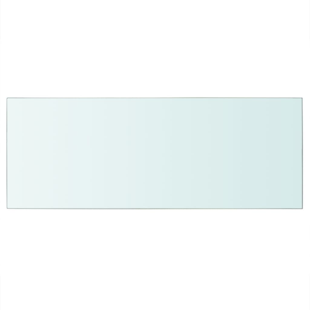 vidaXL Lentynos plokštė, skaidrus stiklas, 60x25 cm