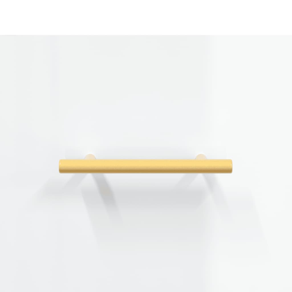 vidaXL Batų suoliukas, baltas, 102x35x55cm, apdirbta mediena, blizgus