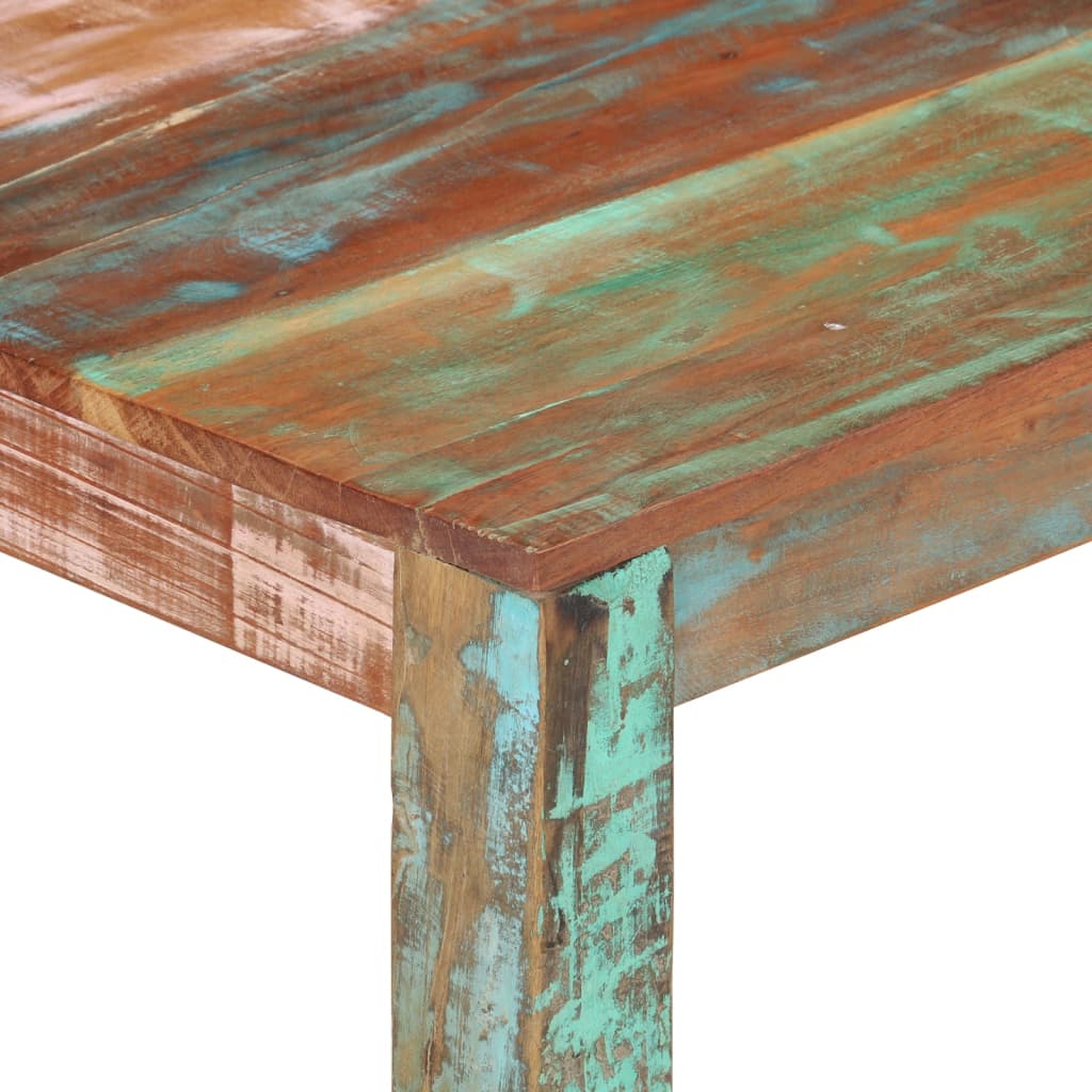 vidaXL Kavos staliukas, 100x60x40cm, perdirbtos medienos masyvas