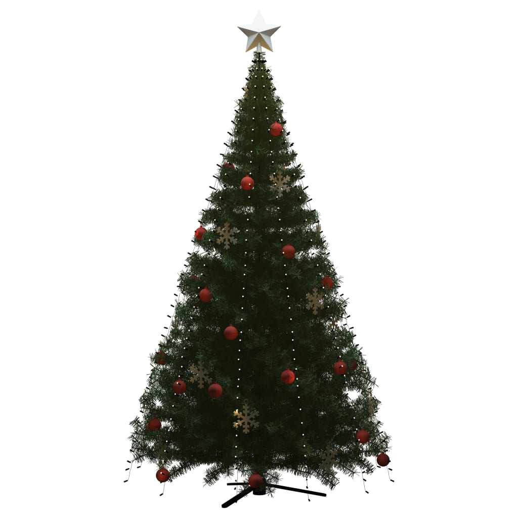 vidaXL Kalėdinė girlianda eglutei-tinklas su 500 LED lempučių, 500cm