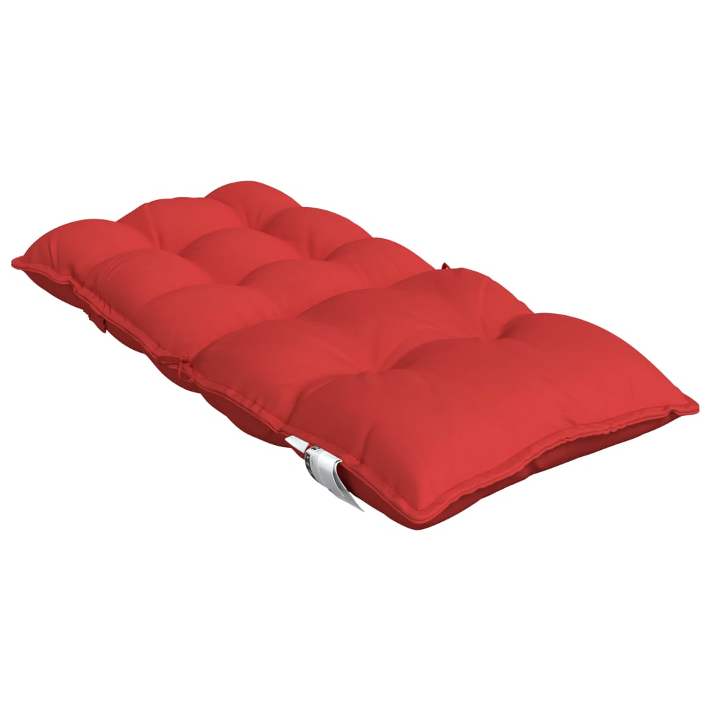 vidaXL Kėdės pagalvėlės, 2vnt., raudonos, oksfordo audinys