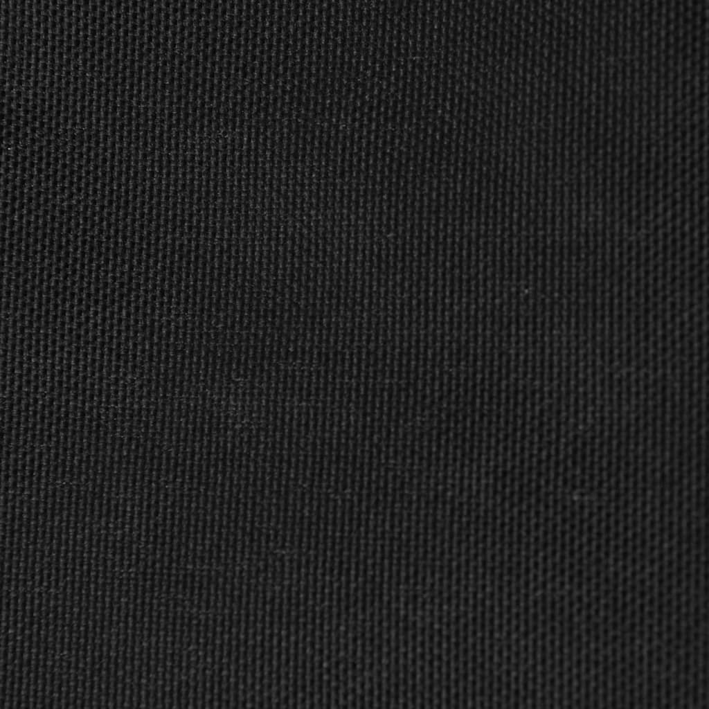 vidaXL Uždanga nuo saulės, juoda, 5x5m, oksfordo audinys, kvadratinė