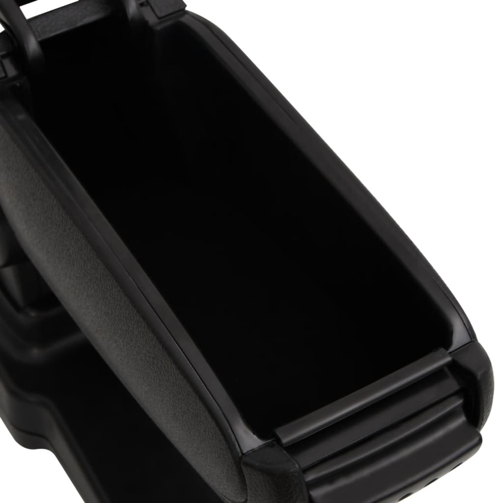 vidaXL Automobilio porankis, juodos spalvos, 14,5x32x(27–46)cm, ABS