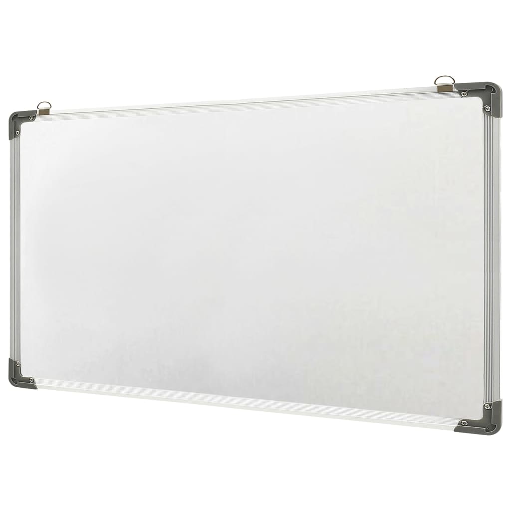 vidaXL Magnetinė lenta, baltos spalvos, 110x60cm, plienas