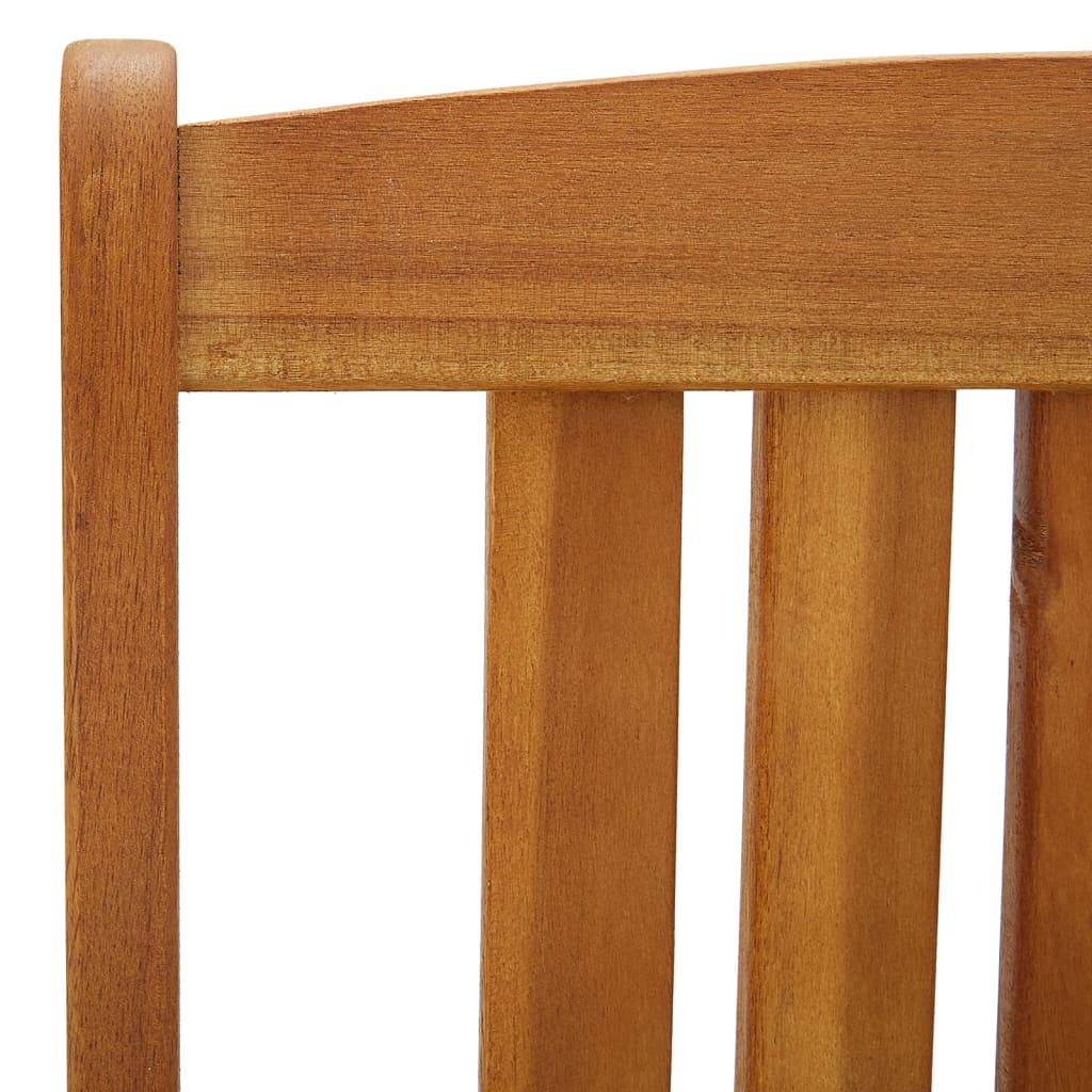 vidaXL Sodo kėdės, 8vnt., akacijos medienos masyvas