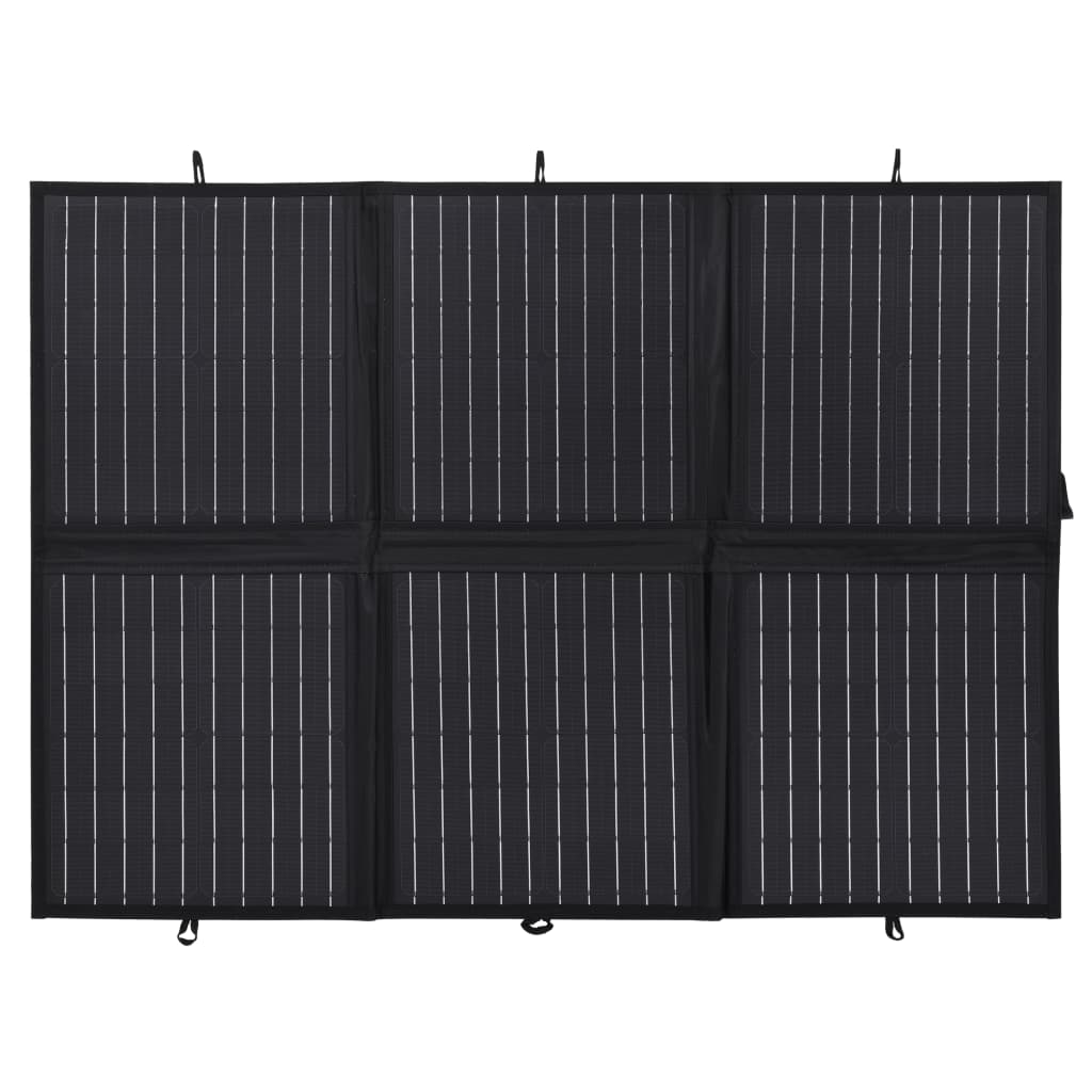 vidaXL Sulankstomos saulės energijos plokštės įkroviklis, 120W, 12V