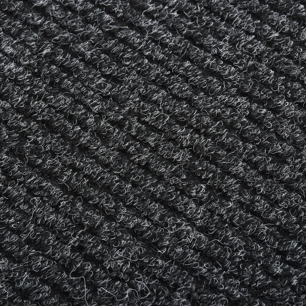 vidaXL Purvą sugeriantis kilimas-takelis, antracito spalvos, 100x500cm