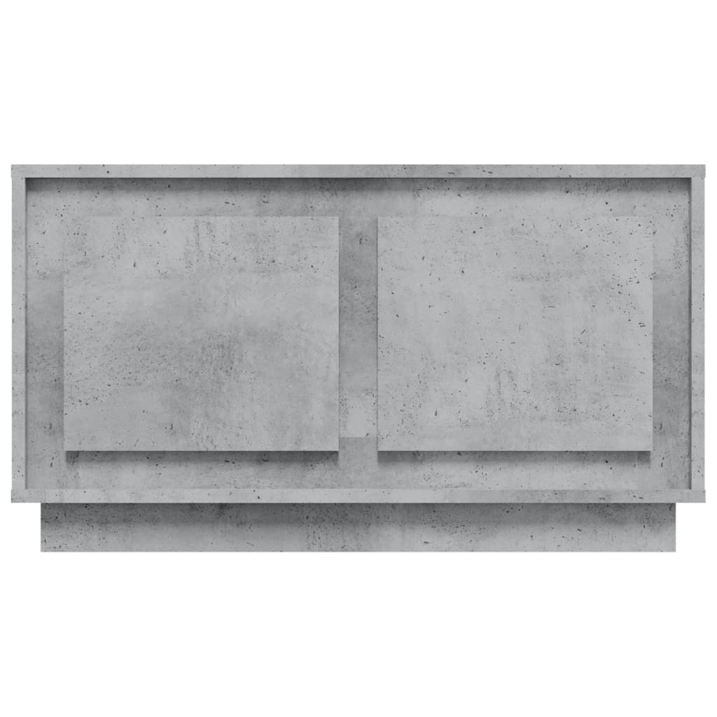 vidaXL Televizoriaus spintelė, betono pilka, 80x35x45cm, mediena