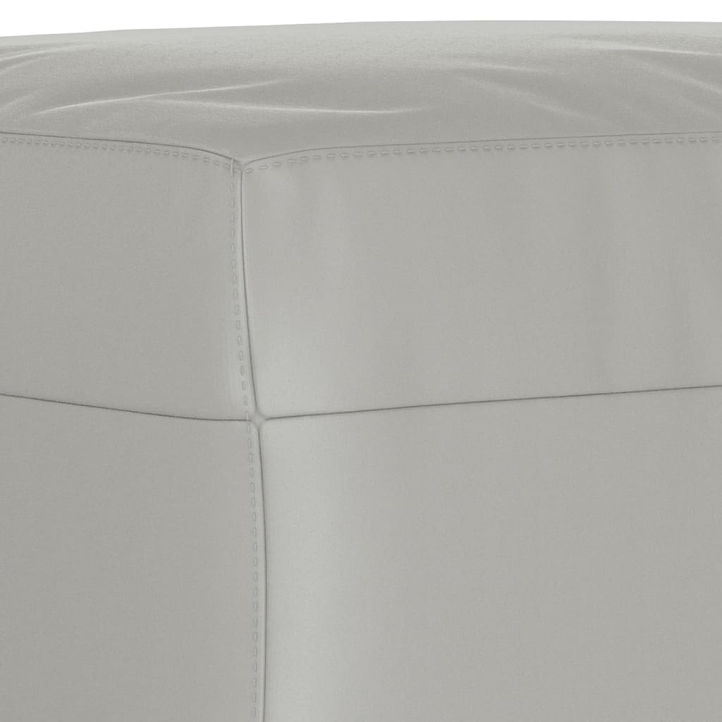 vidaXL Sofos komplektas su pagalvėlėmis, 4 dalių, pilkas, audinys