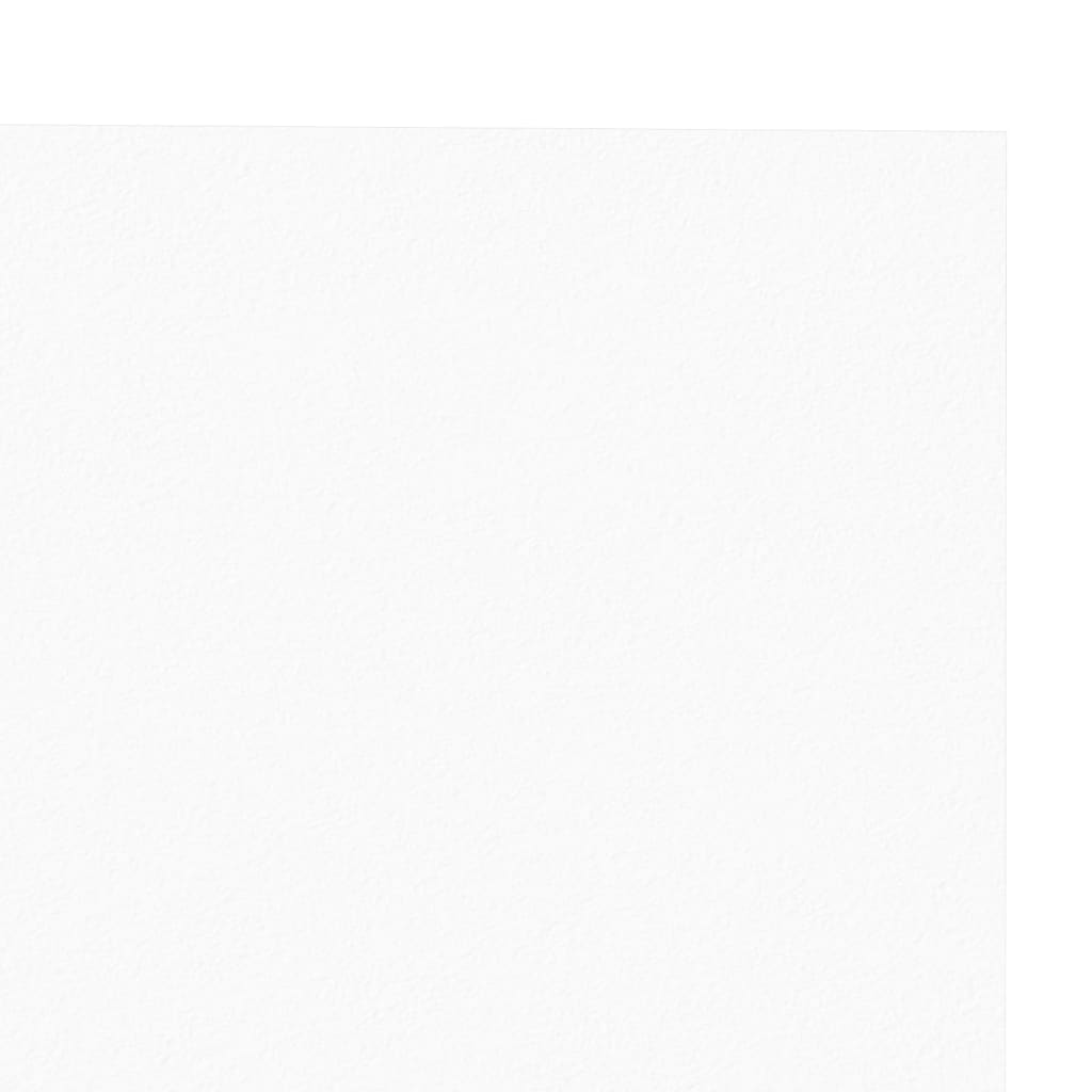 vidaXL Šoninis staliukas, baltos spalvos, 55x35x66cm, mediena