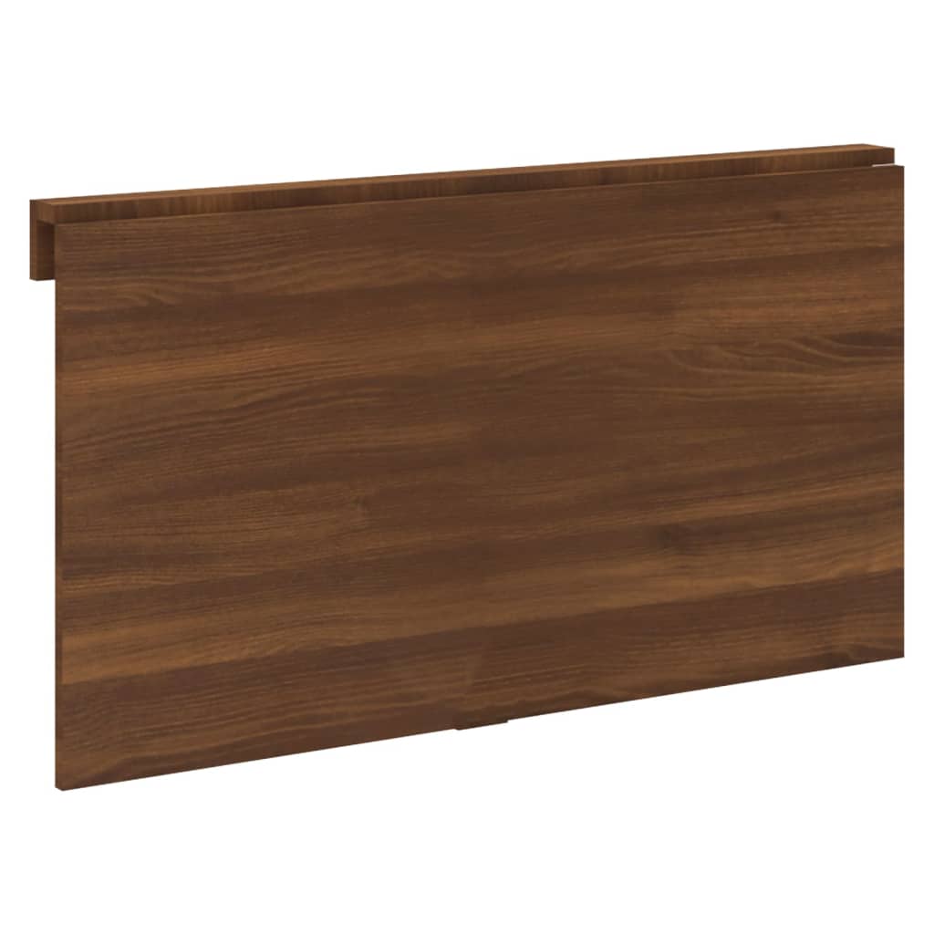 vidaXL Sulankstomas sieninis staliukas, rudas, 100x60x56cm, mediena