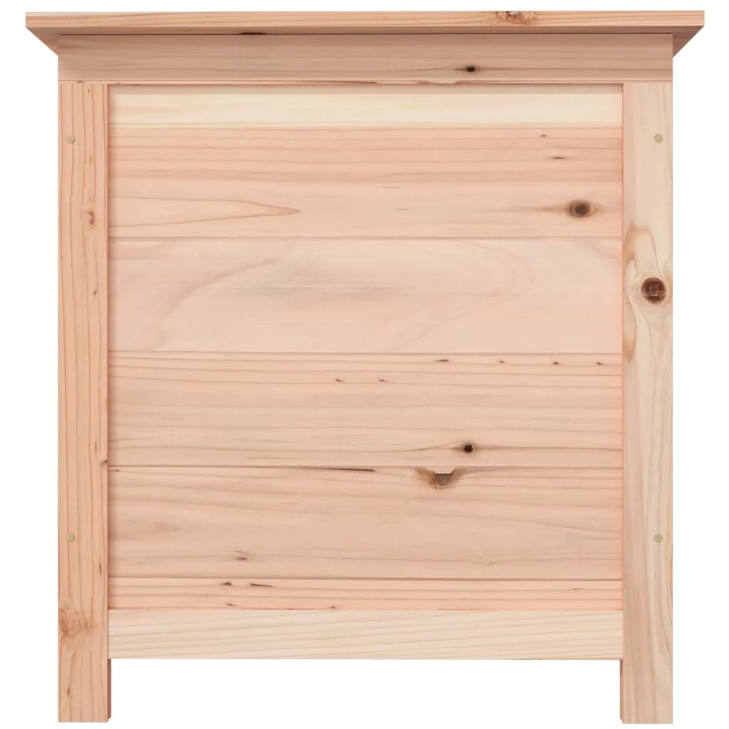 vidaXL Lauko dėžė pagalvėlėms, 50x50x56cm, eglės medienos masyvas