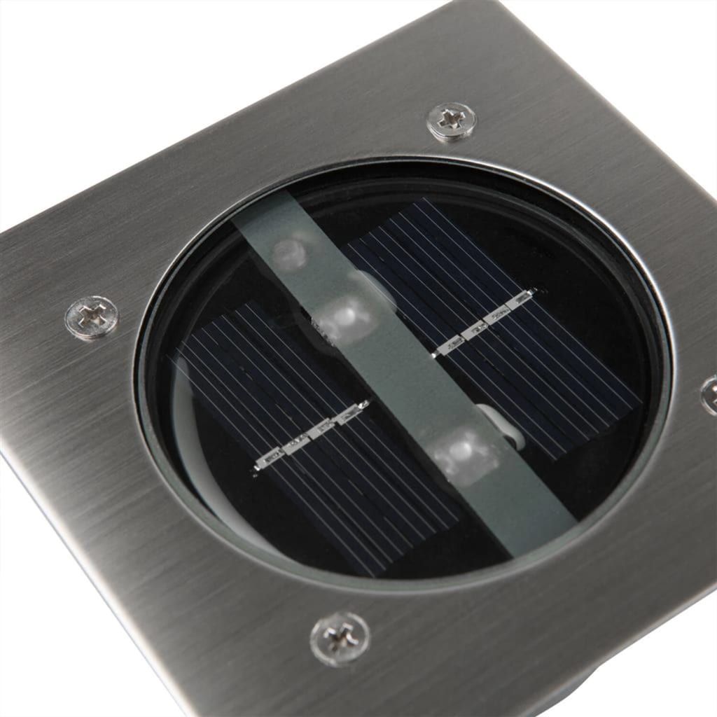 Ranex Taškinis saulės energija įkraunamas šviestuvas, sidabrinis