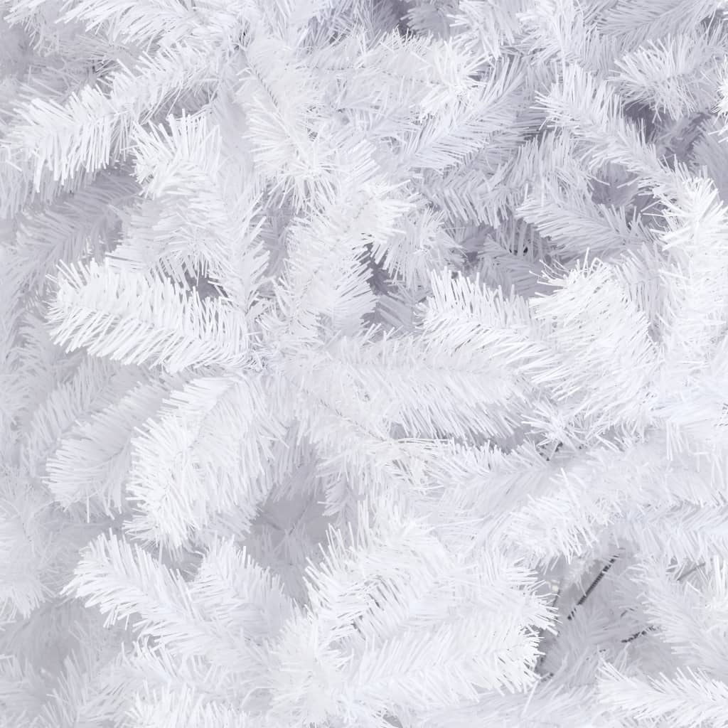 vidaXL Dirbtinė Kalėdų eglutė, balta, 300 cm