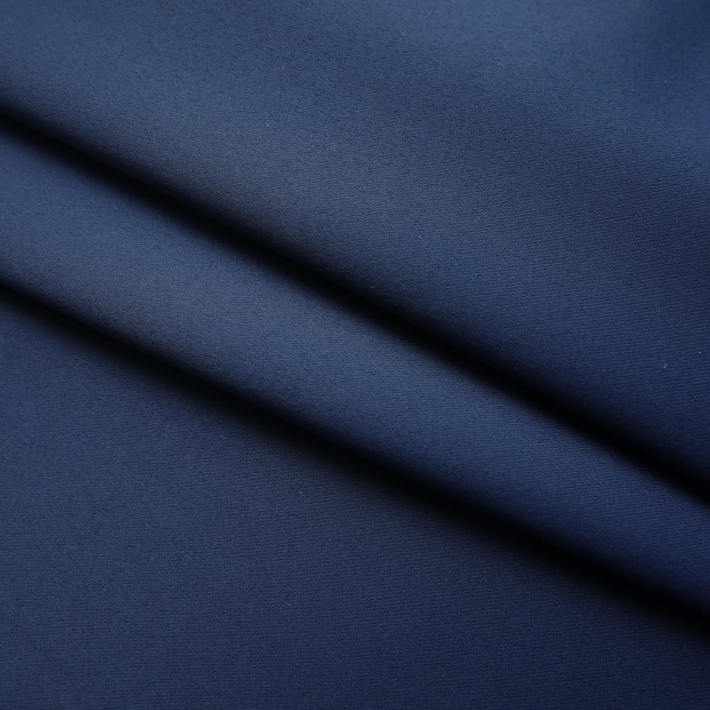 vidaXL Naktinė užuolaida su kabliukais, mėlynos spalvos, 290x245cm