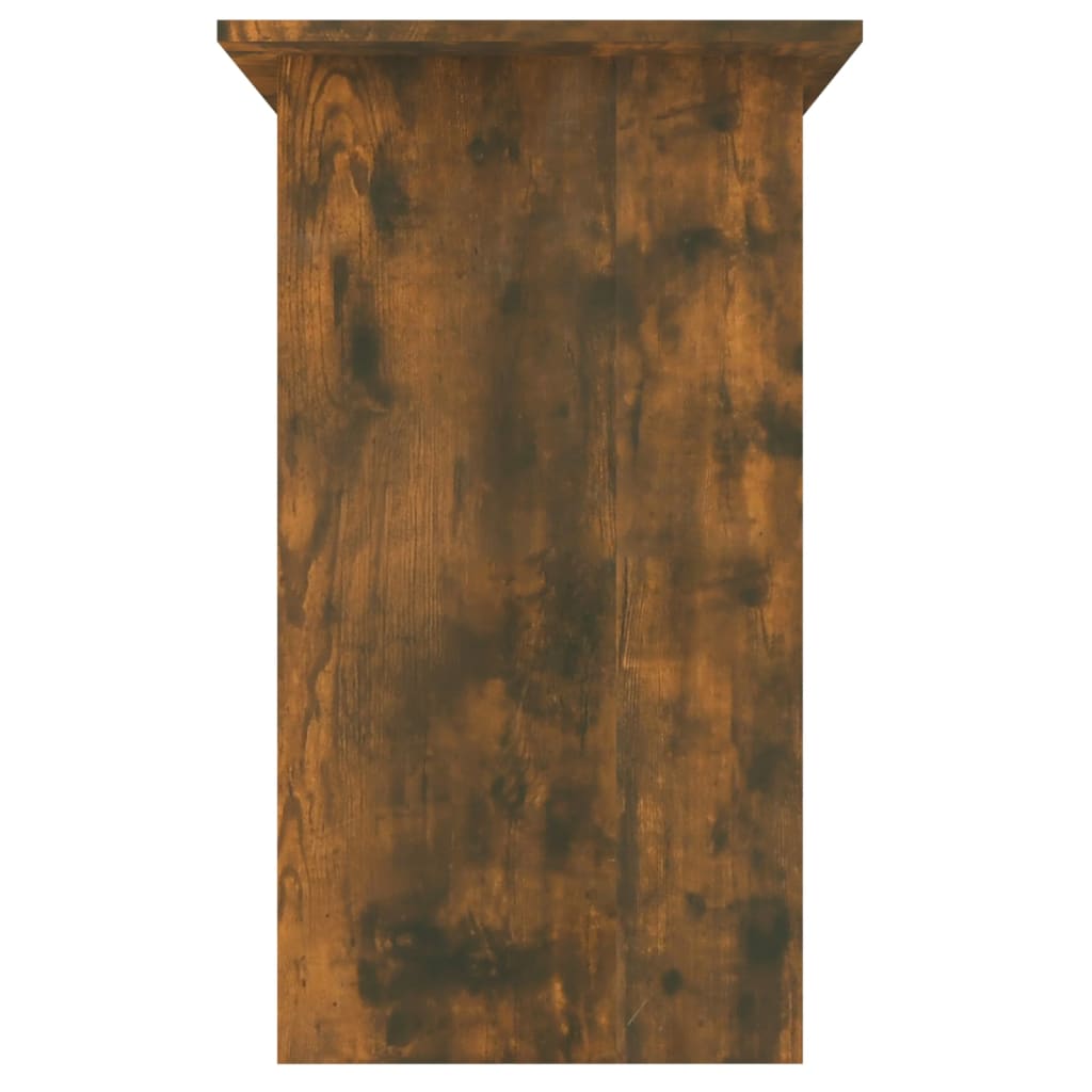 vidaXL Rašomasis stalas, dūminio ąžuolo spalvos, 80x45x74cm, mediena