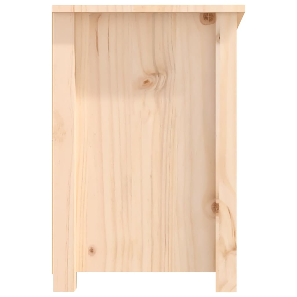 vidaXL Televizoriaus spintelė, 114x35x52cm, pušies medienos masyvas