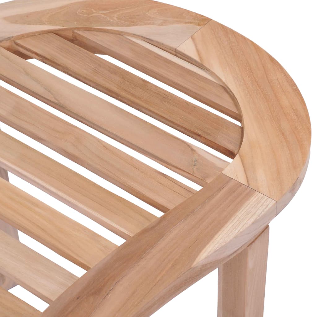 vidaXL Kavos staliukas, 90x50x45cm, tikmedžio medienos masyvas