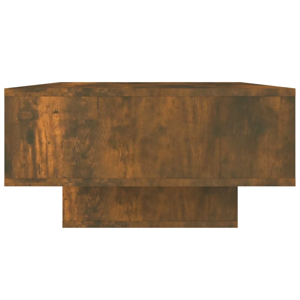 vidaXL Kavos staliukas, dūminio ąžuolo, 105x55x32cm, apdirbta mediena