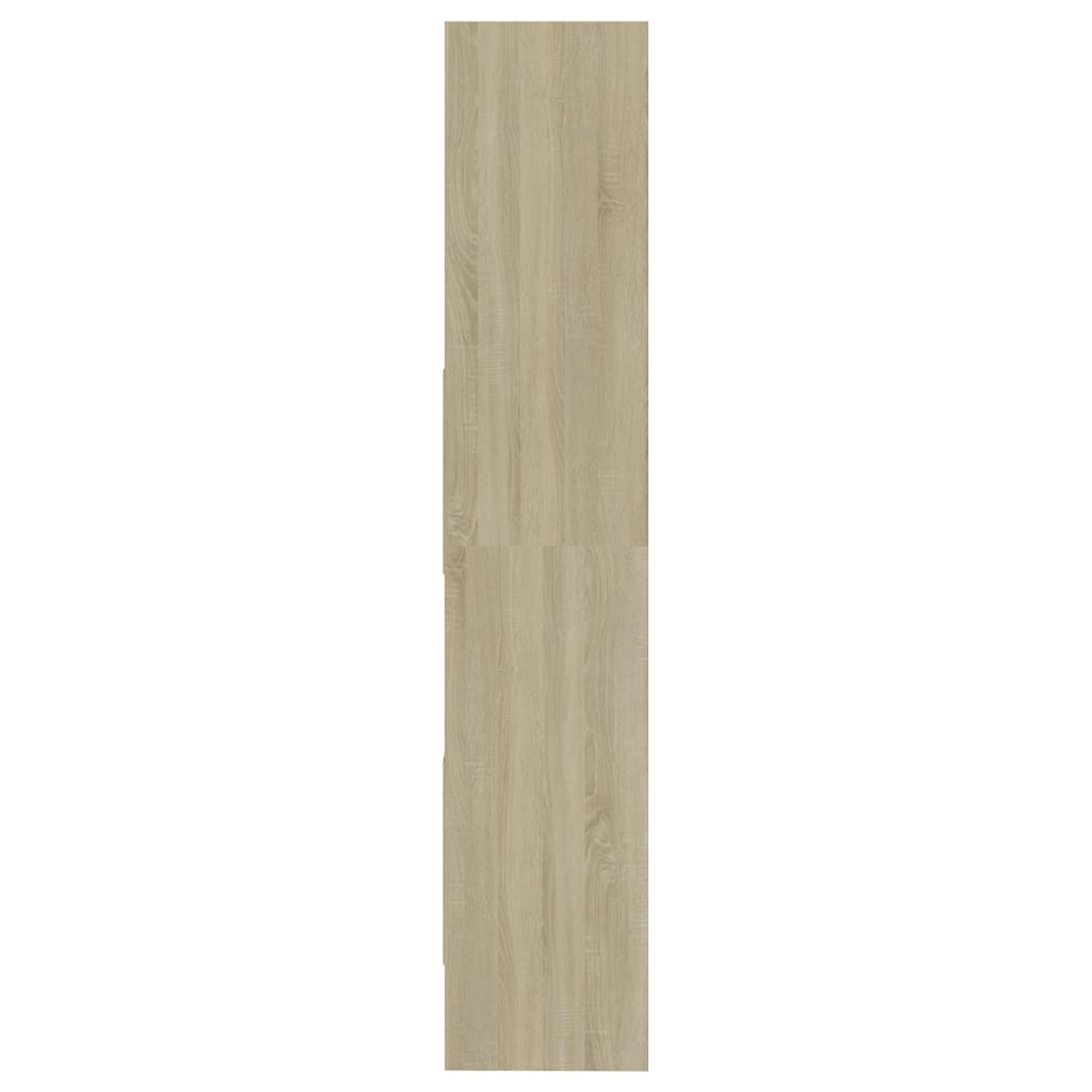 vidaXL Spintelė knygoms, sonoma ąžuolo, 60x35x180cm, apdirbta mediena