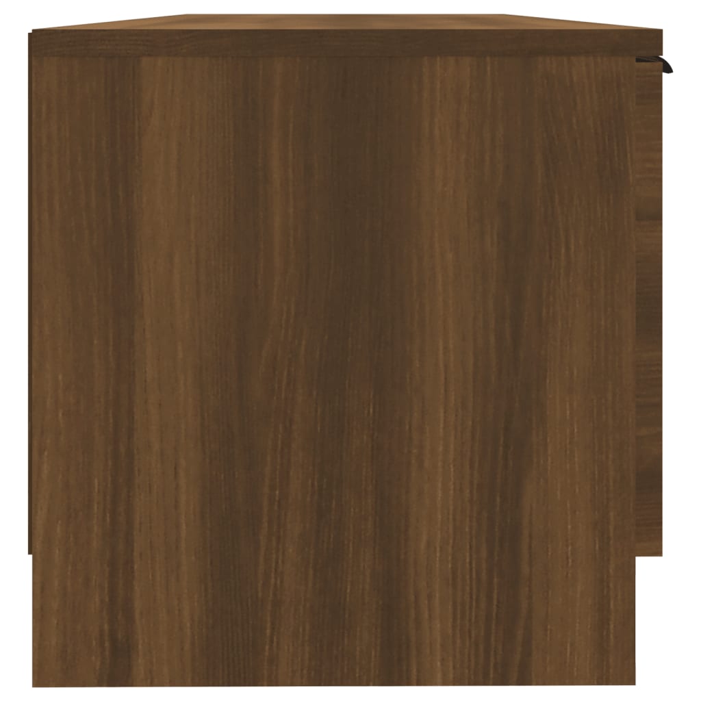 vidaXL Televizoriaus spintelė, ruda ąžuolo, 102x35x36,5cm, mediena