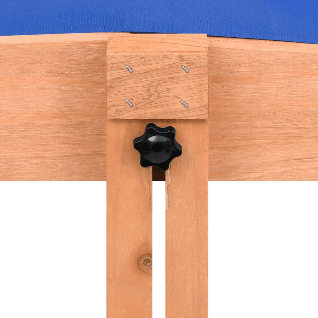 vidaXL Smėlio dėžė su stogeliu, 112x112x112cm, eglės mediena