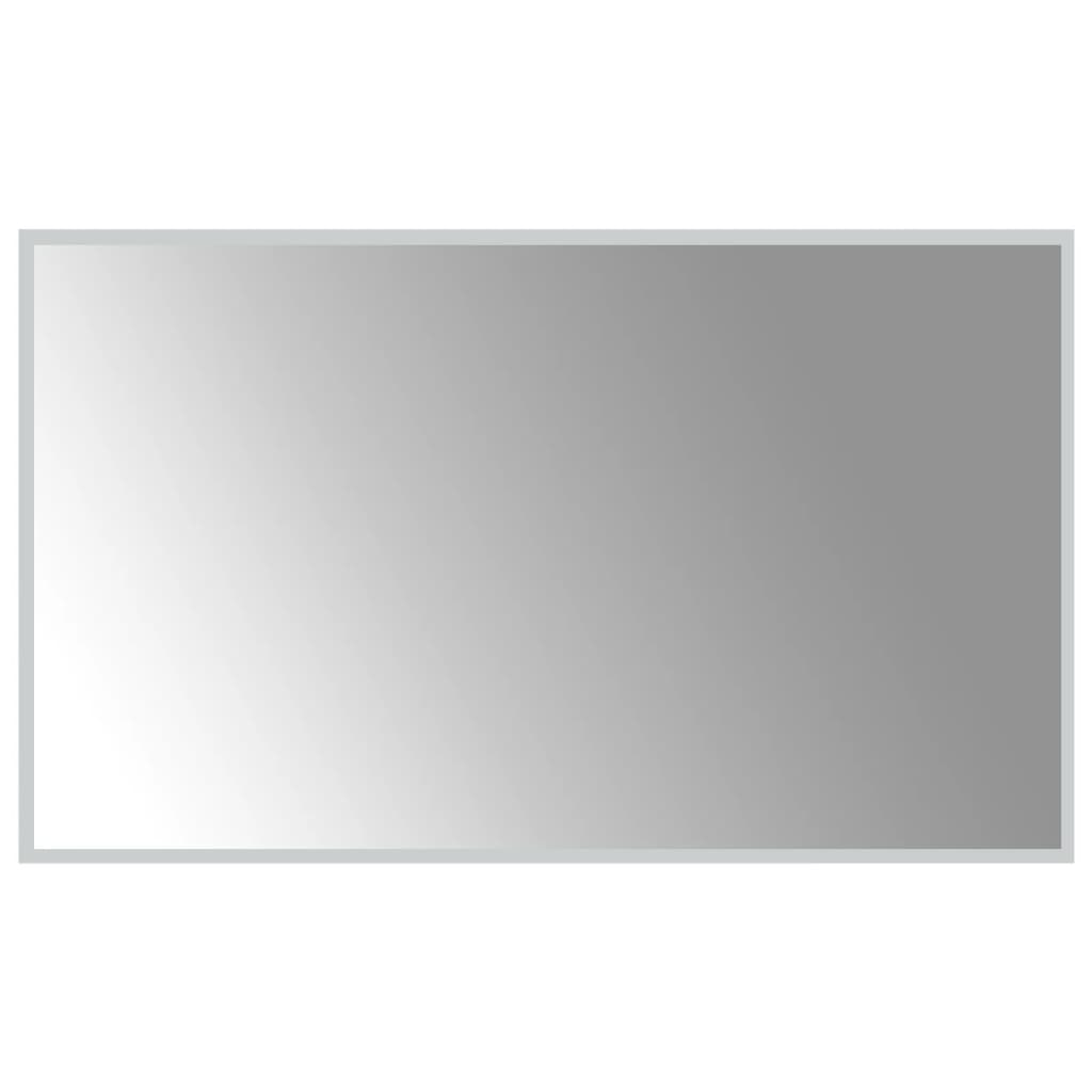 vidaXL Vonios kambario LED veidrodis, 100x60cm