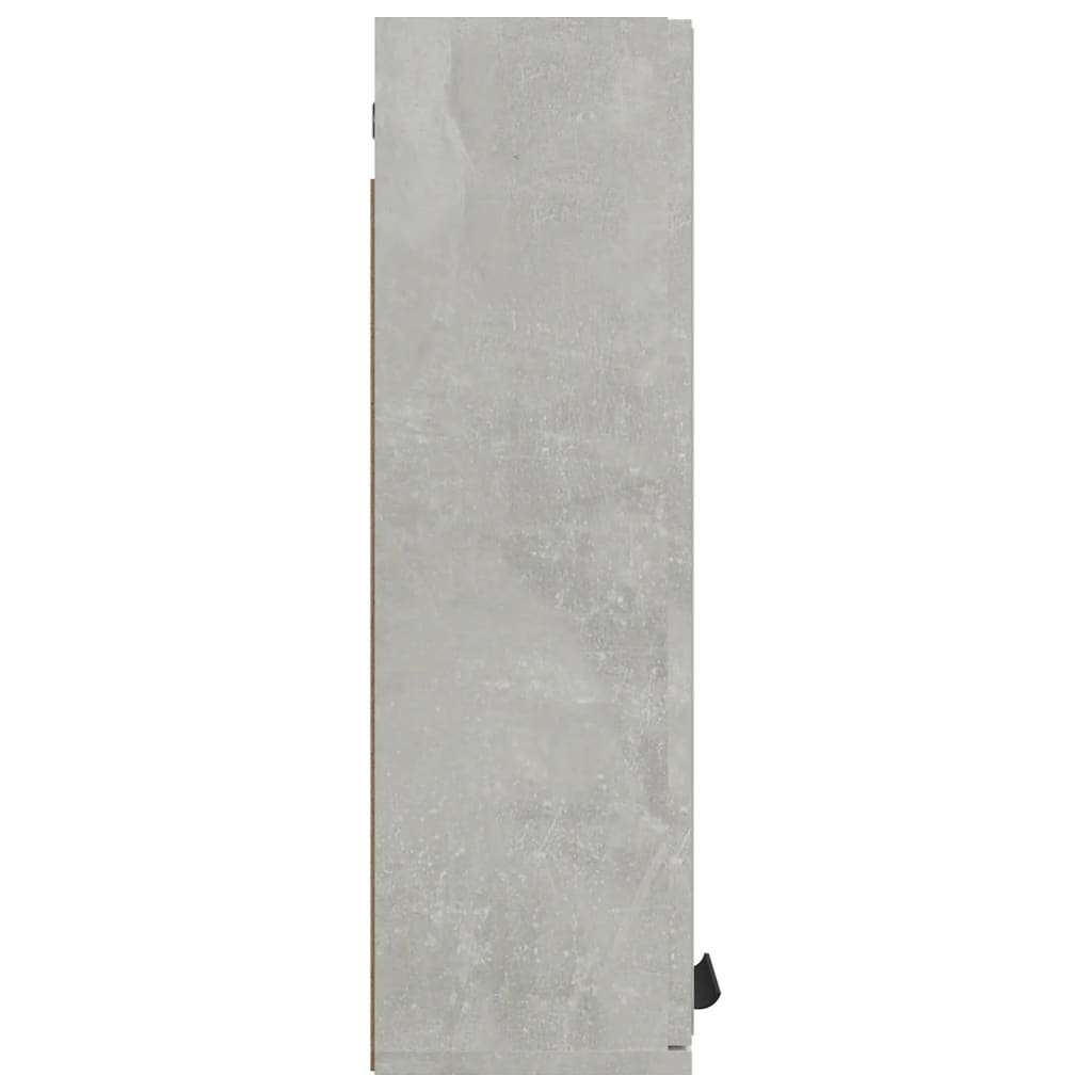 vidaXL Veidrodinė vonios spintelė, betono pilkos spalvos, 64x20x67cm