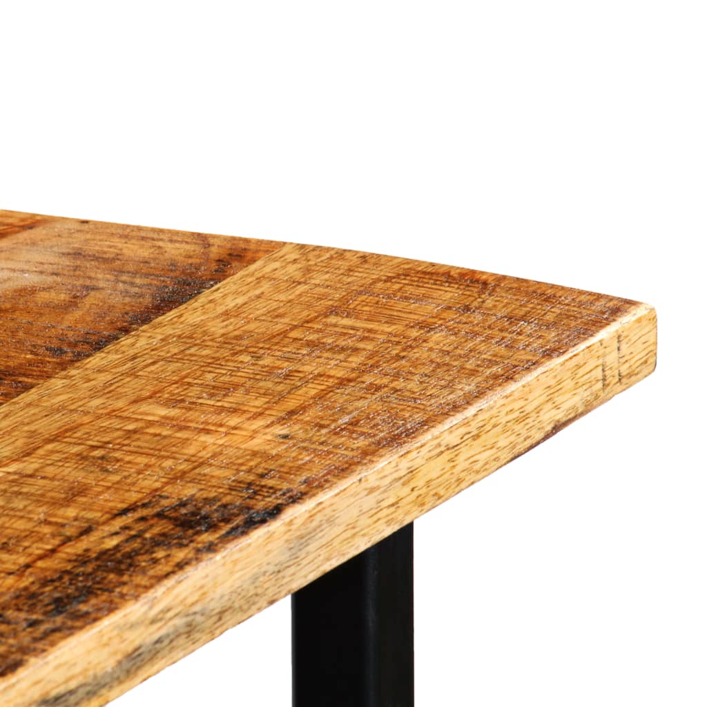 vidaXL Baro baldų komplektas, 3d., mango medienos masyvas, 60x60x107cm