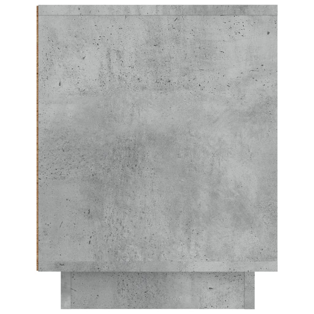 vidaXL Televizoriaus spintelė, betono pilka, 80x35x45cm, mediena