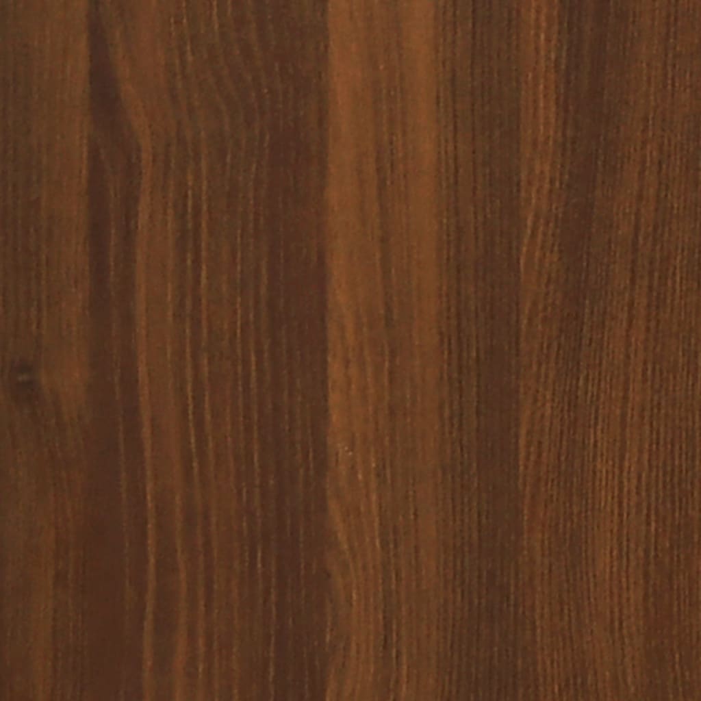 vidaXL Sulankstomas sieninis staliukas, rudas, 100x60x56cm, mediena