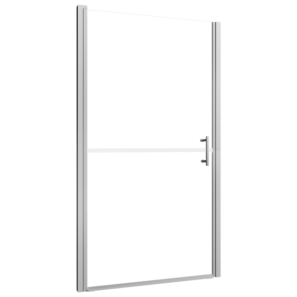 vidaXL Dušo durys, 81x195cm, grūdintas stiklas, matinės