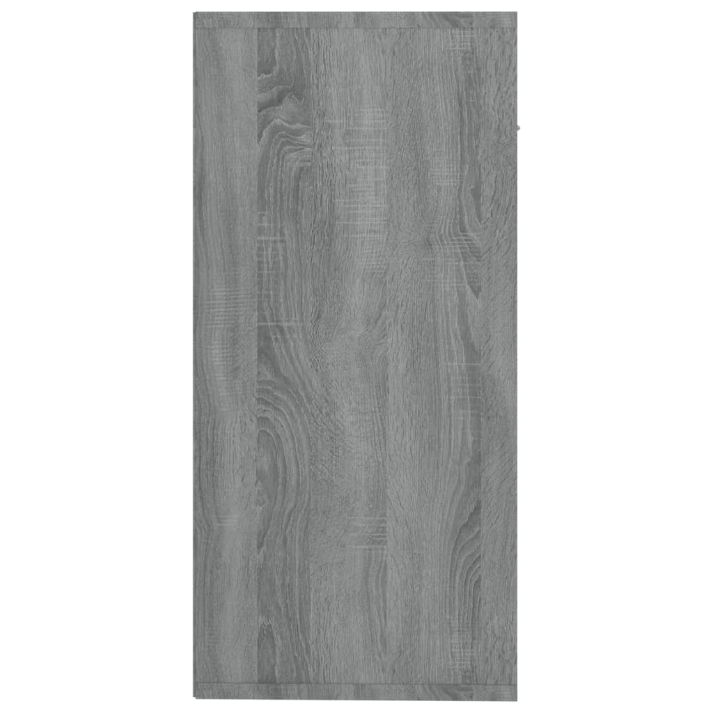 vidaXL Šoninė spintelė, pilka ąžuolo, 88x30x65cm, apdirbta mediena