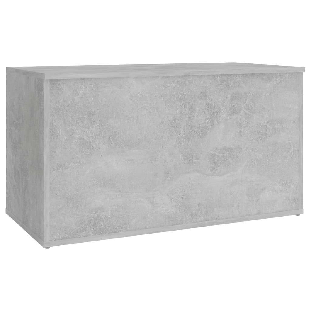 vidaXL Daiktadėžė, betono pilkos spalvos, 84x42x46cm, apdirbta mediena