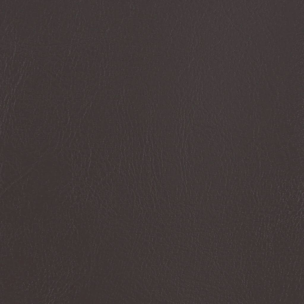 vidaXL Krėslas su pakoja, rudos spalvos, dirbtinė oda