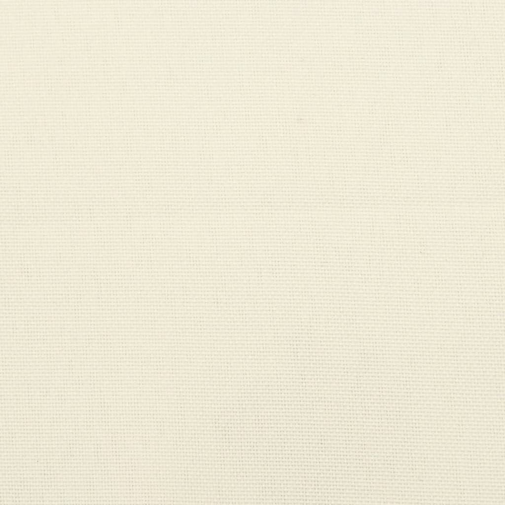 vidaXL Pagalvėlės, 4vnt., kreminės spalvos, 50x50cm, audinys